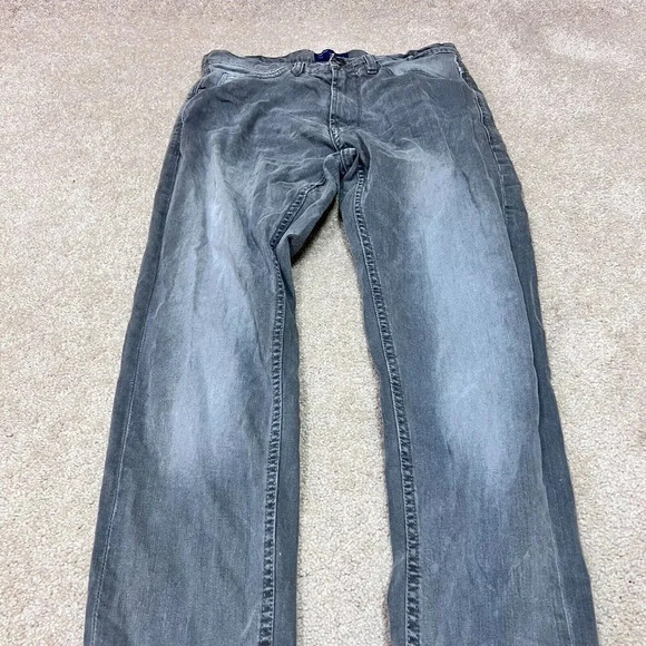 Zara Men's Jeans Skinny Gray Size 31x32 Pockets - Picture 10 of 12